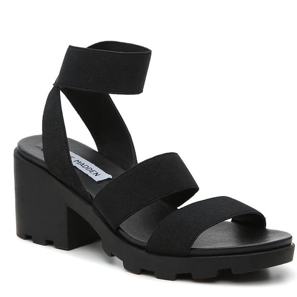 Steve Madden Shoes - Steve Madden Black Sandals size 7 NEW